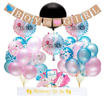 Load image into Gallery viewer, Gender Reveal Party Supplies (64 Pieces)
