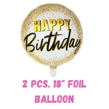 Load image into Gallery viewer, Happy Birthday Foil Balloon Set 16 Pcs.
