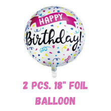 Load image into Gallery viewer, Happy Birthday Foil Balloon Set 16 Pcs.
