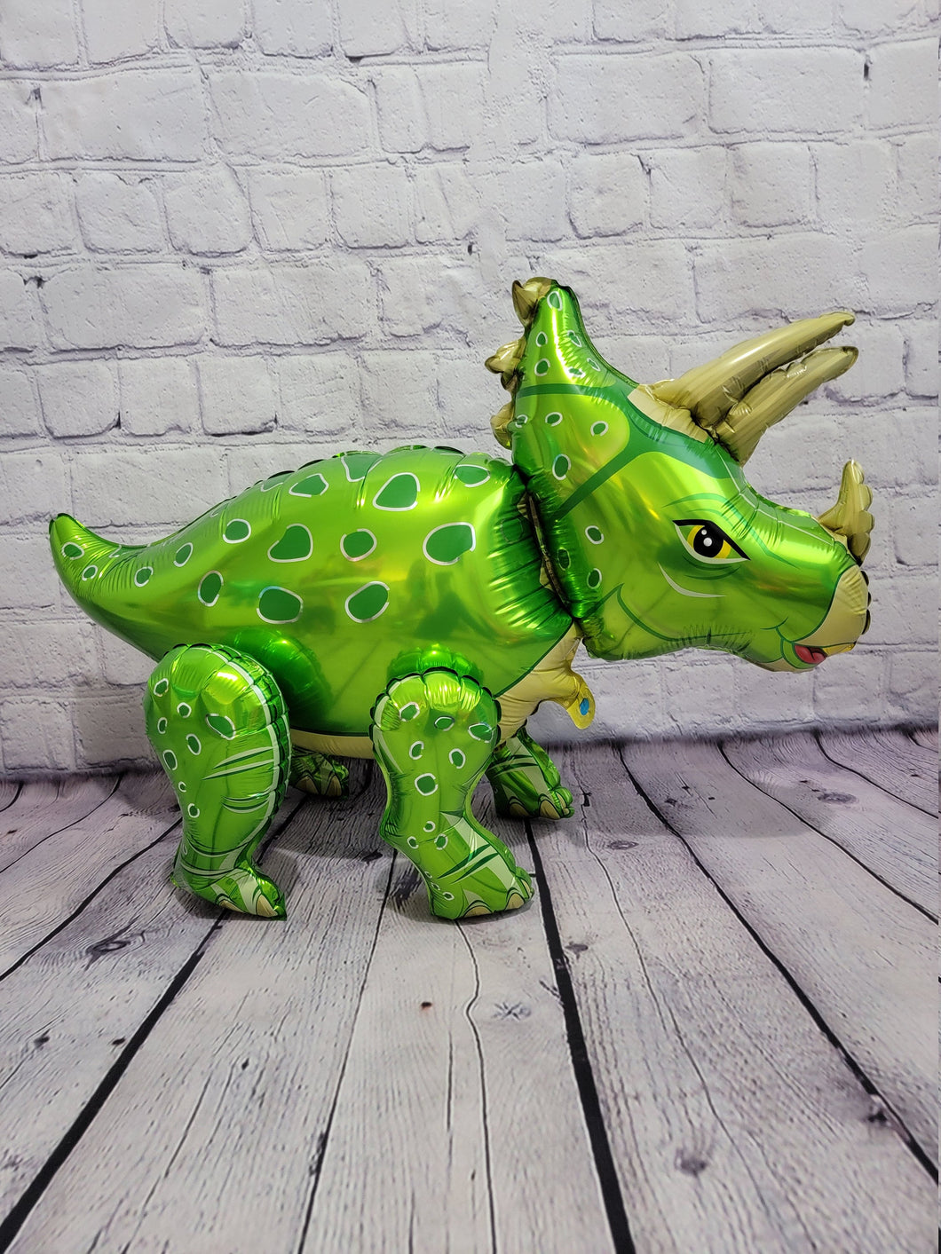 Dinosaur Balloon JUMBO Mylar Walking Foil Balloons - GREEN