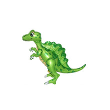 Load image into Gallery viewer, Dinosaur Balloon JUMBO Mylar Walking Foil Balloons - GREEN Spinosaurus
