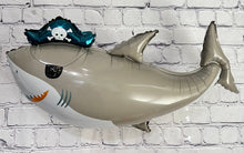 Load image into Gallery viewer, Pirate and pirate ships with shark balloon 5 PC Set
