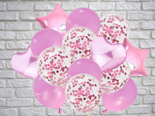 Load image into Gallery viewer, Happy Birthday Balloon Bouquet Latex Balloons Set 14 Pcs.
