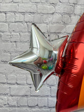 Load image into Gallery viewer, Rainbow Balloon JUMBO Mylar Foil Balloons Airloonz Airfill Foil Balloon
